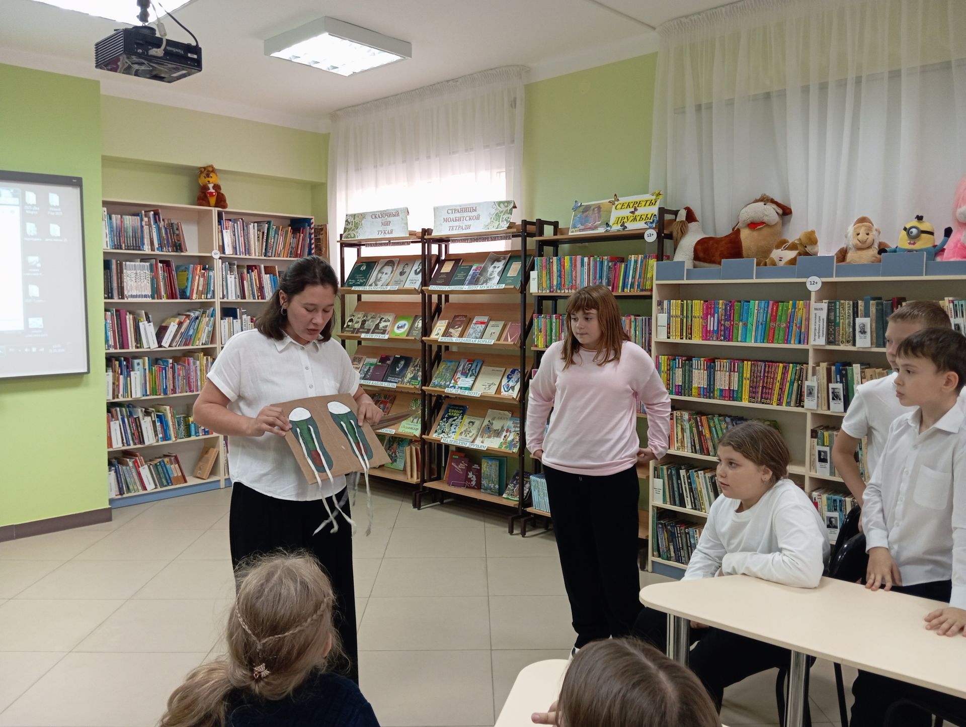 Верхнеуслонские гимназисты узнали о творчестве Евгения Шварца
