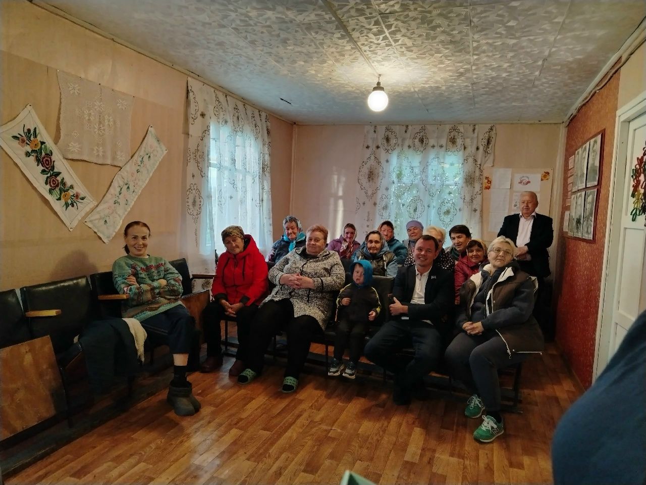 «Надежда» выступила с концертом в селе Уланово