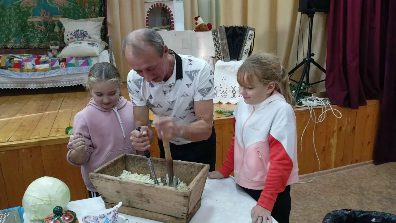 Кильдеевские школьники познакомились с народными традициями