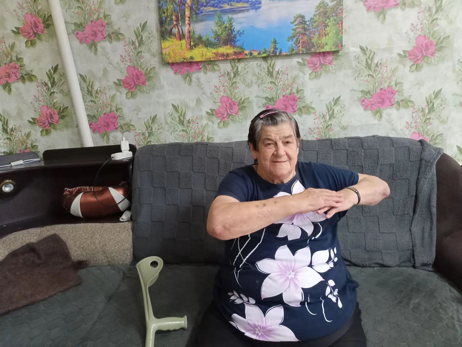 «Зарядка для долголетия» помогает пенсионерам района