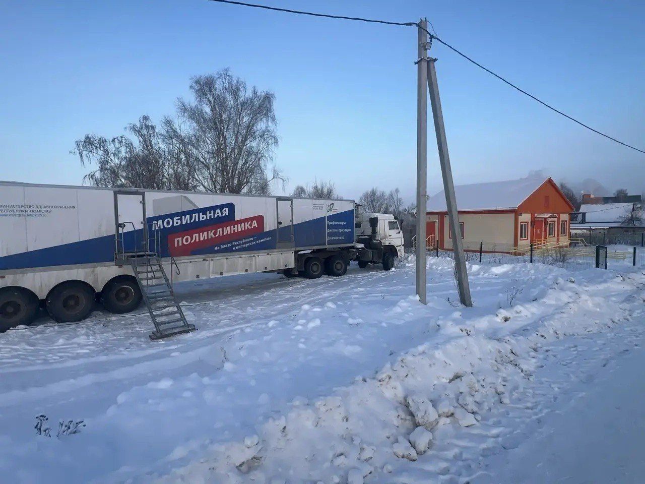 Мобильные медкомплексы Татарстана провели 330 тысяч приемов в селах