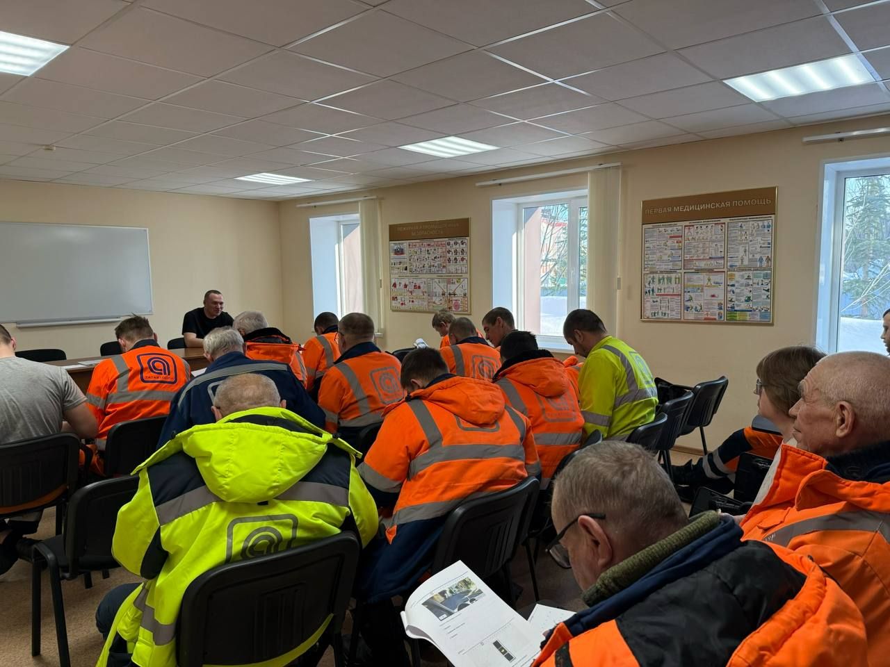 В Верхнеуслонском «Татавтодоре» прошел конкурс «Мастерство и безопасность»