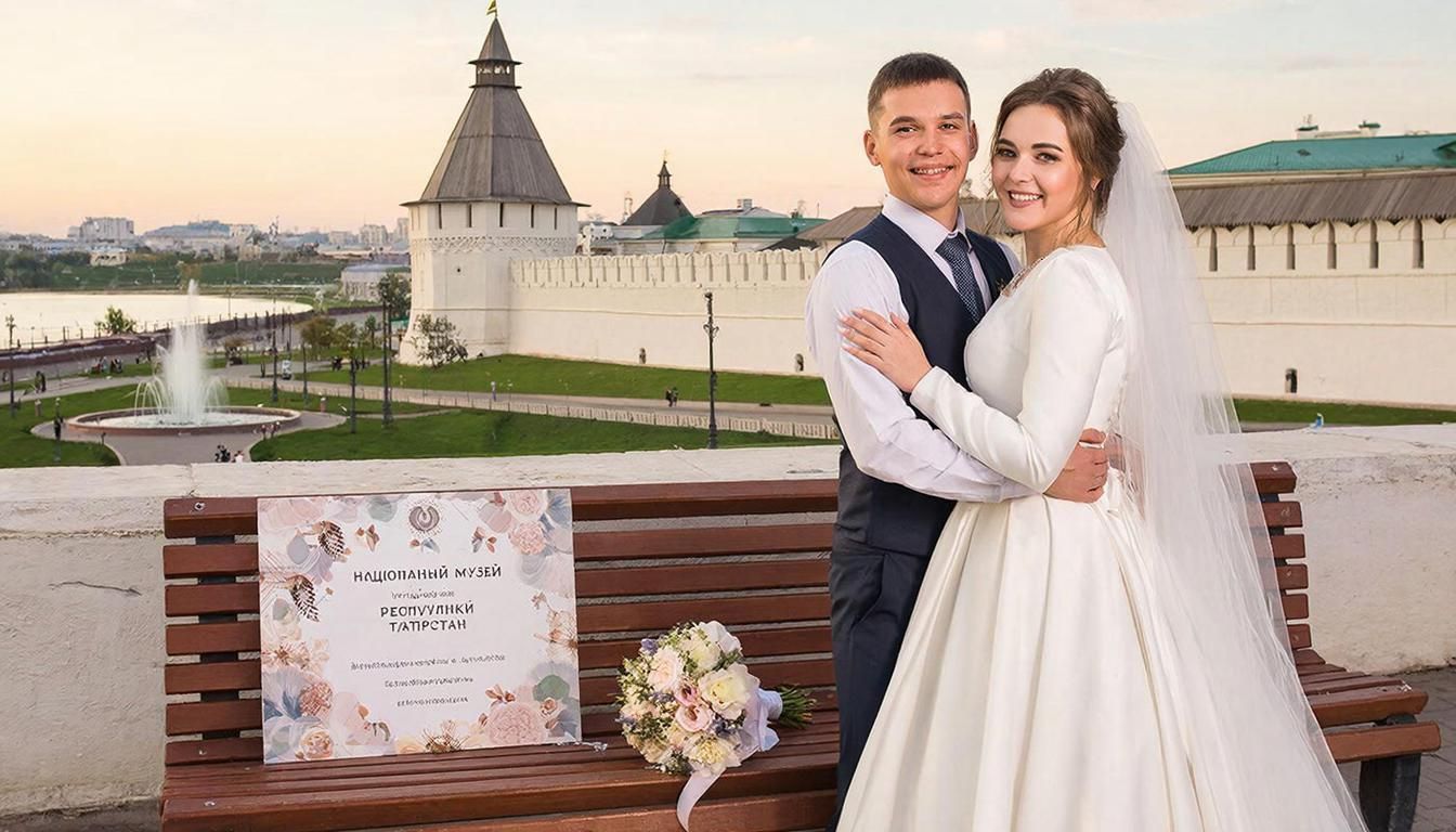 Выездную регистрацию брака в Казани расширили до музеев и парков