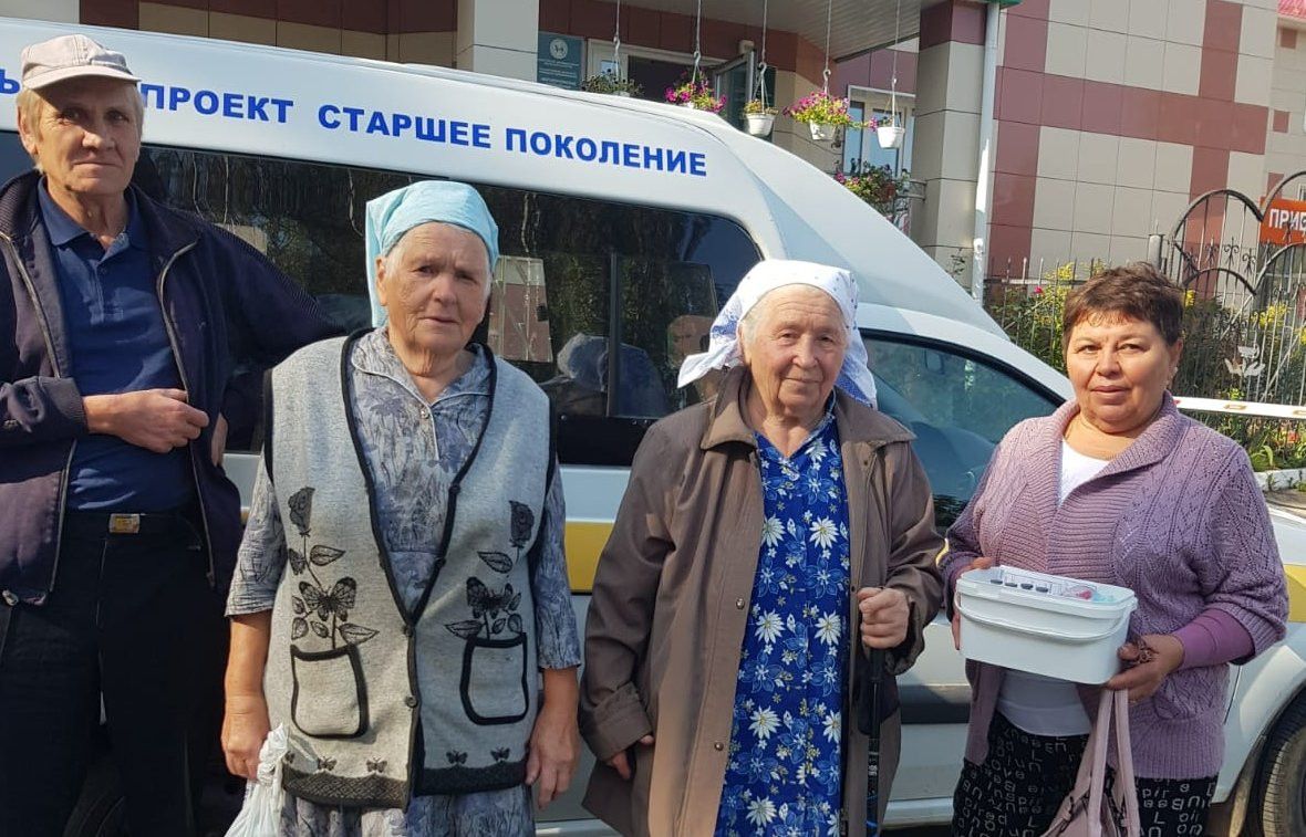 Доставка пожилых в больницы Татарстана: более 17 тысяч человек с начала года