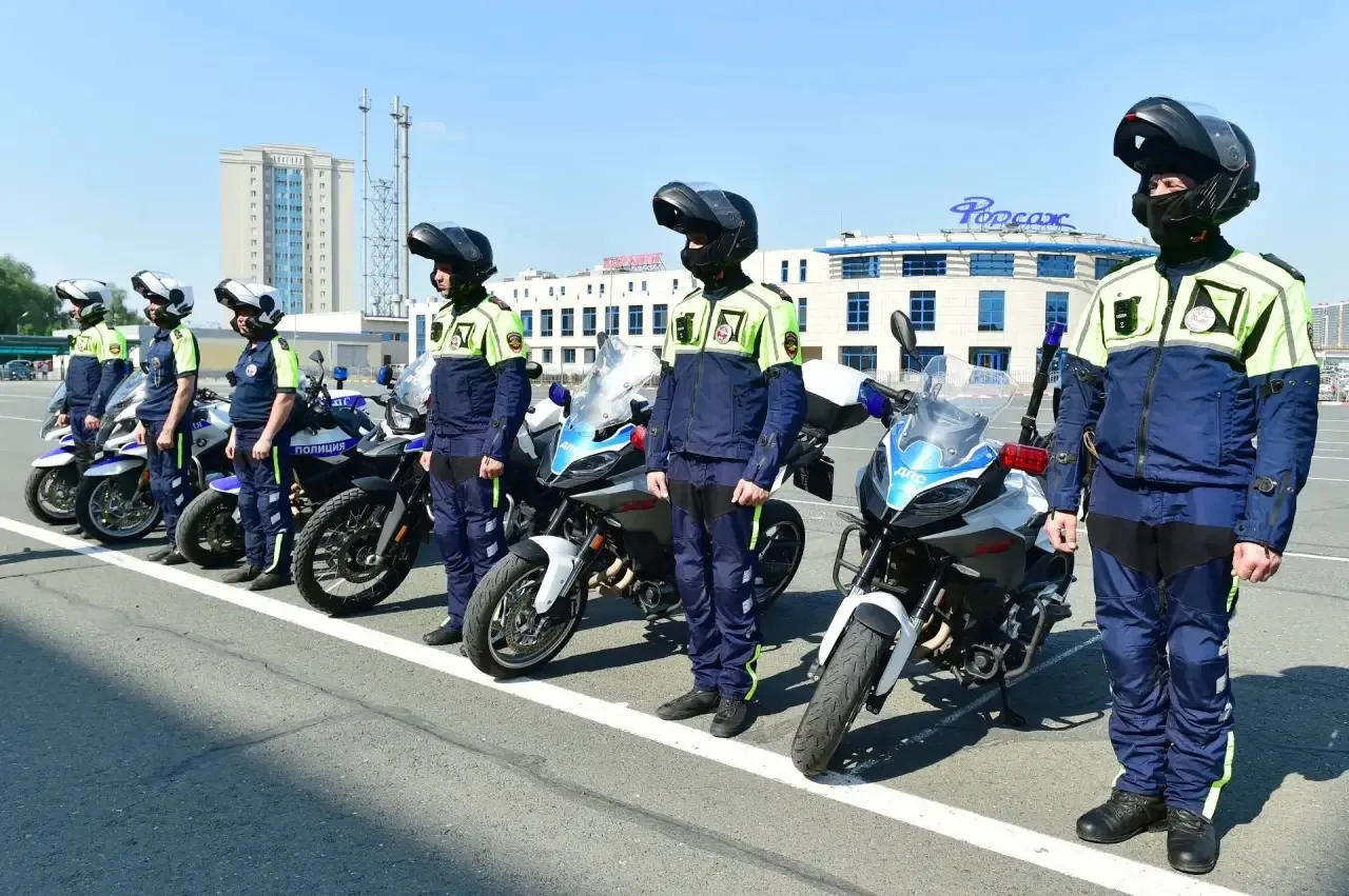 Мотопатруль ГИБДД начал работу на дорогах Татарстана