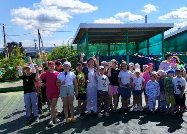 Детский Сабантуй прошёл в Татарском Бурнашеве