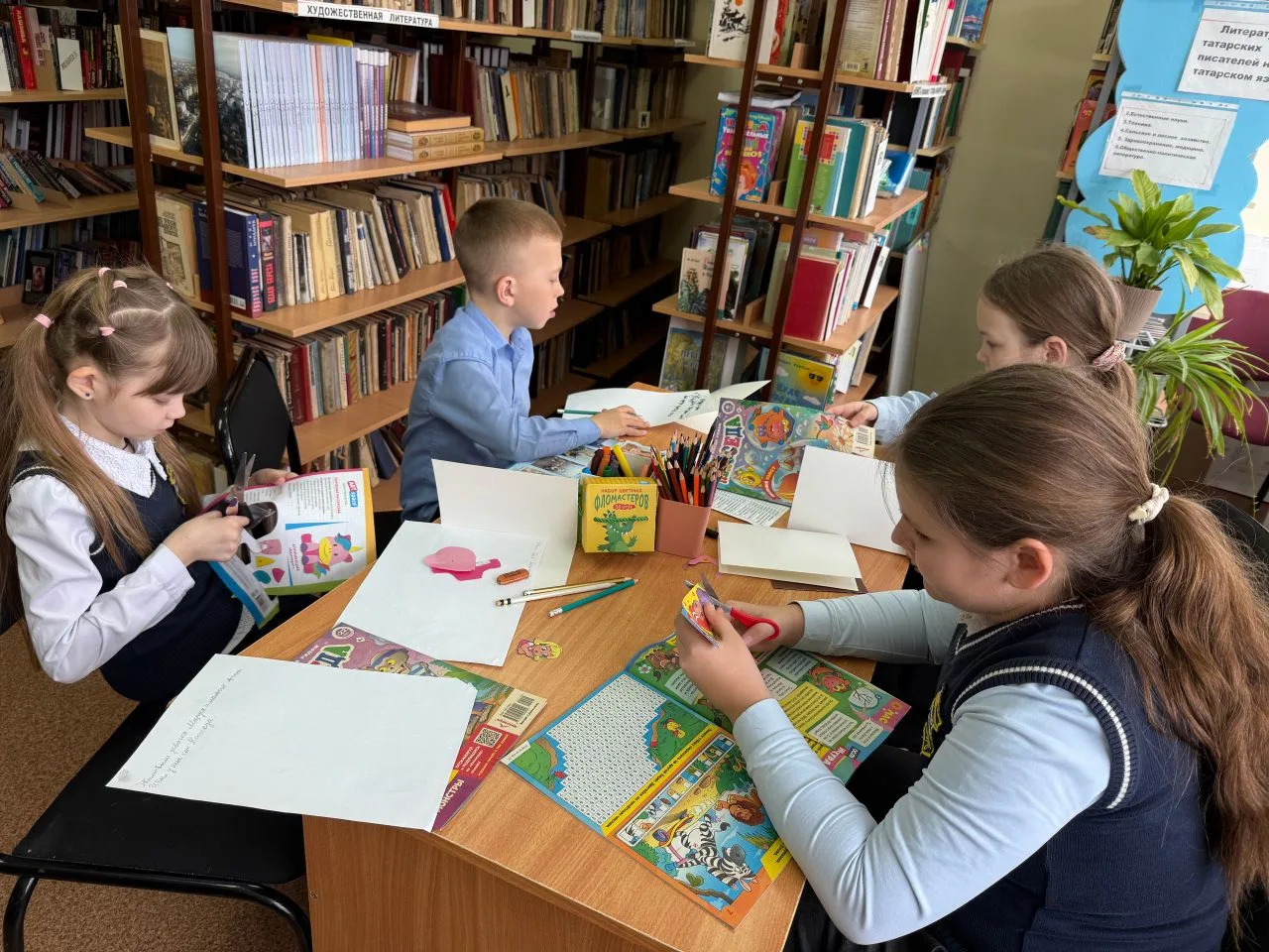 Введенка Бистәсе балалары әкиятләр иҗат итәләр
