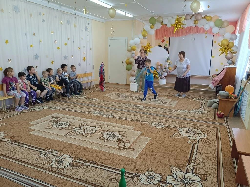 В Макуловском детском саду библиотекари устроили Сабантуй