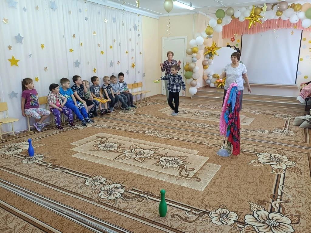 В Макуловском детском саду библиотекари устроили Сабантуй