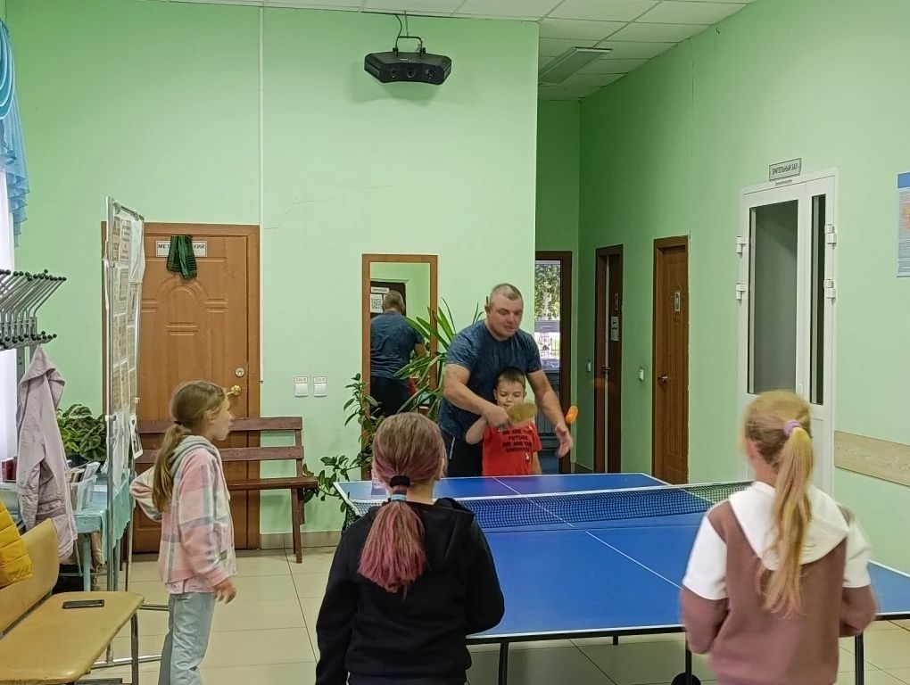 В Кильдееве прошёл турнир по настольному теннису «Весёлая ракетка»