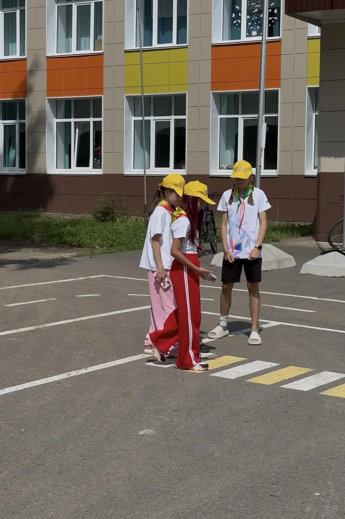 В пришкольном лагере Верхнего Услона через игры повторили ПДД