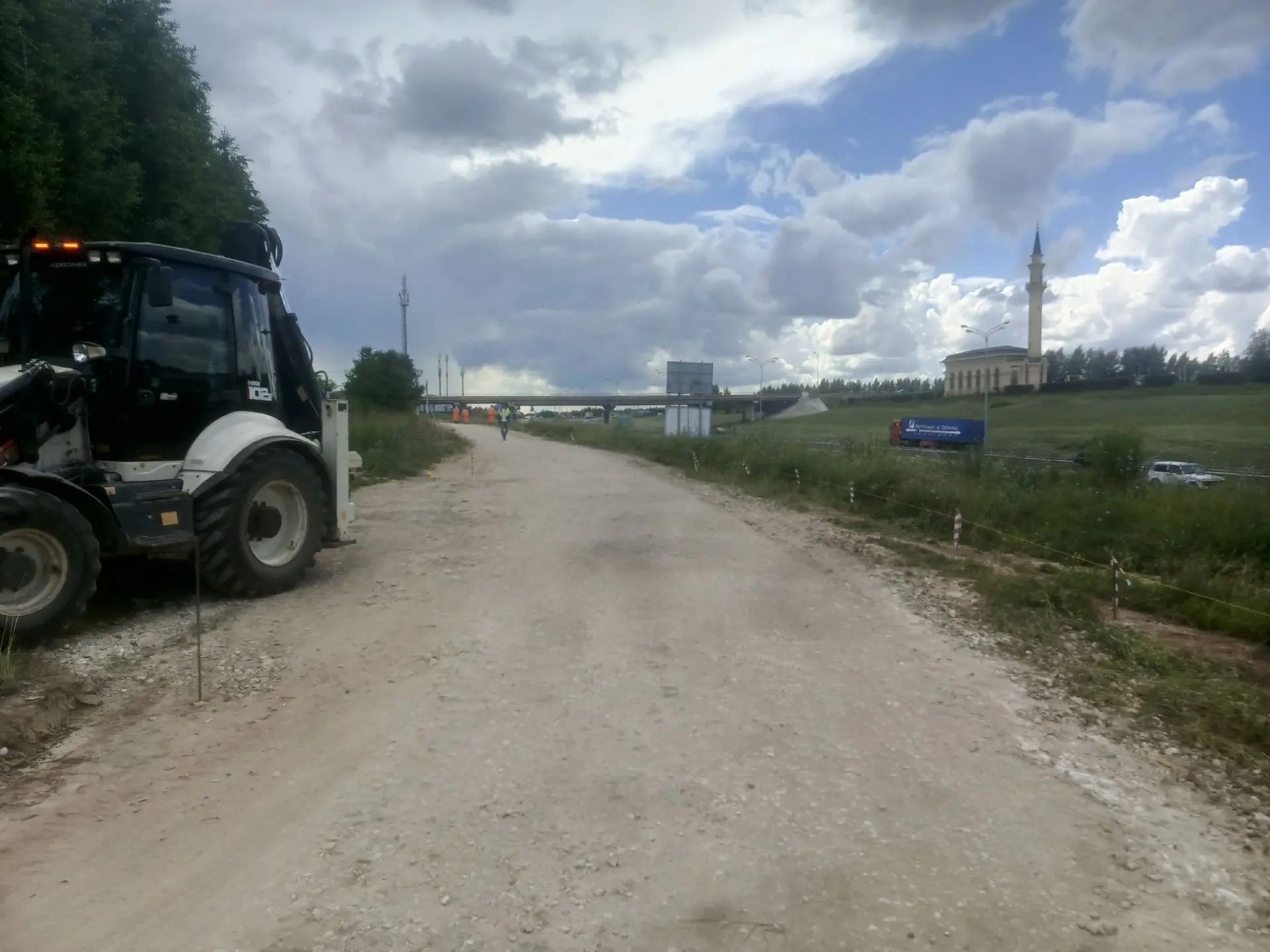Стартовал ремонт двух улиц в Набережных Морквашах
