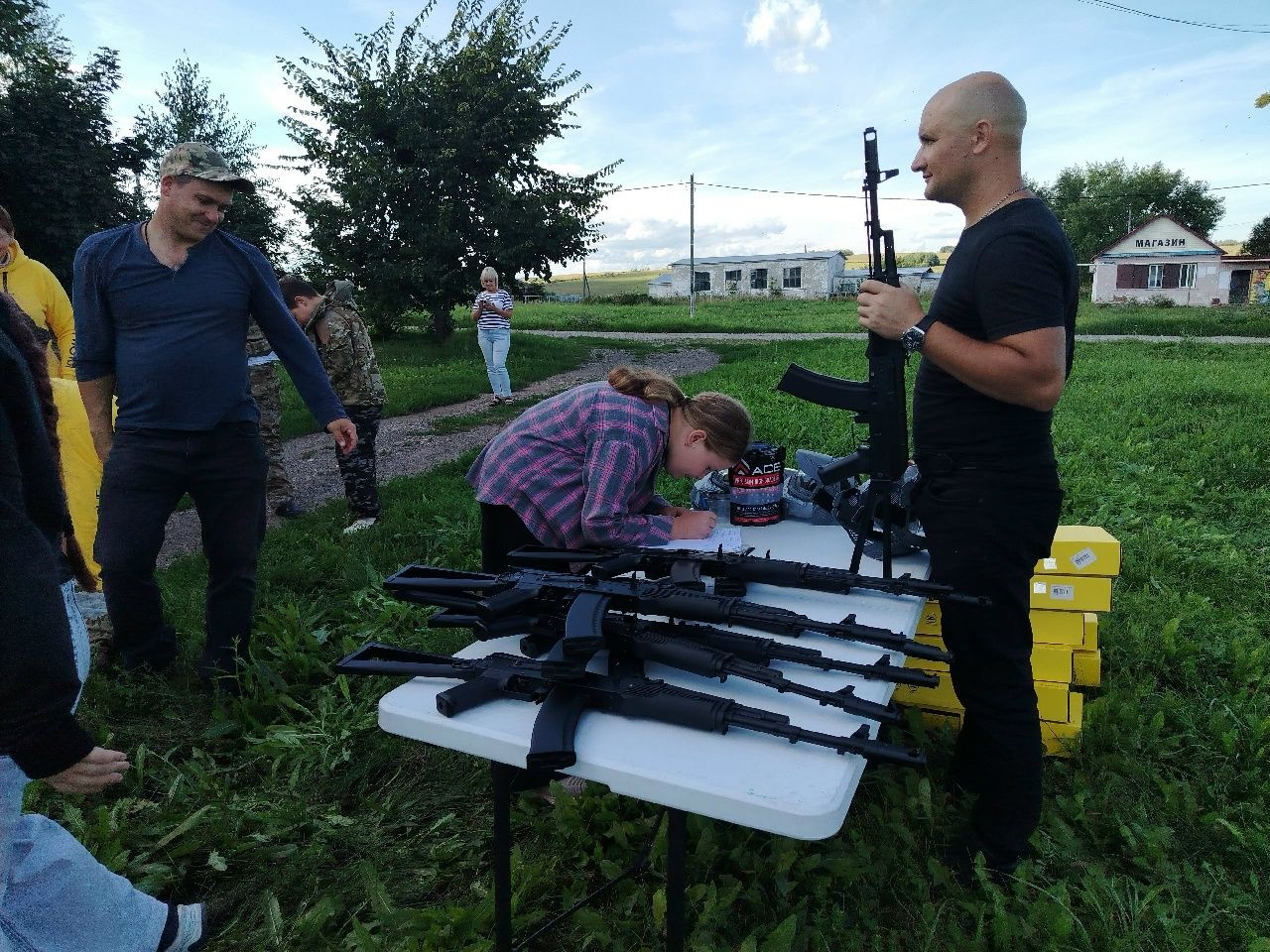 В Кильдееве прошла военно-тактическая игра «Пинбол» для детей и подростков
