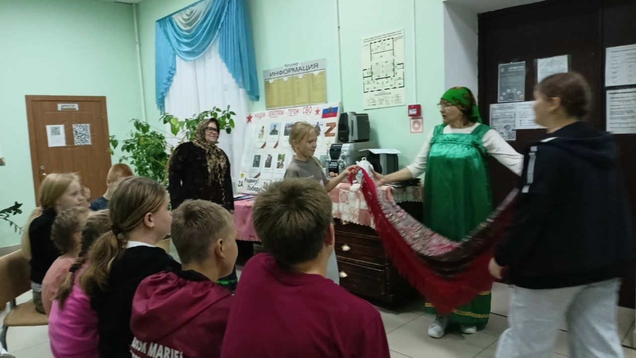 Кильдеевским детям рассказали о самоваре и чаепитии