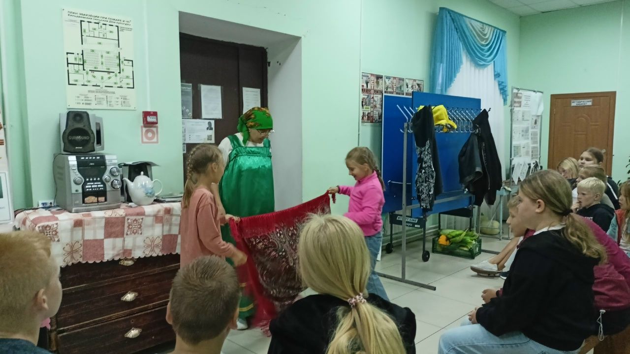 Кильдеевским детям рассказали о самоваре и чаепитии