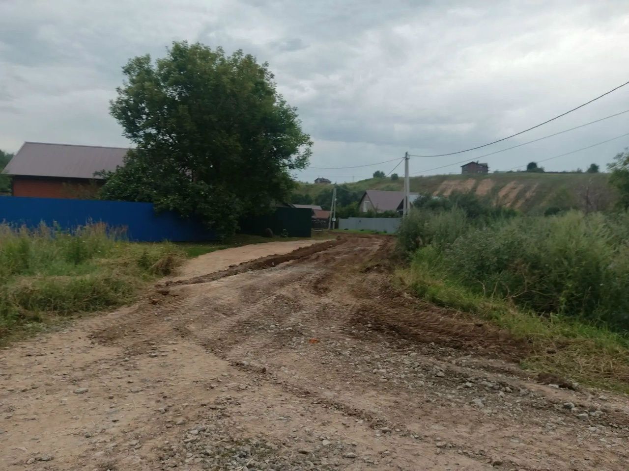 В Шеланге стартовало строительство дорог на двух улицах