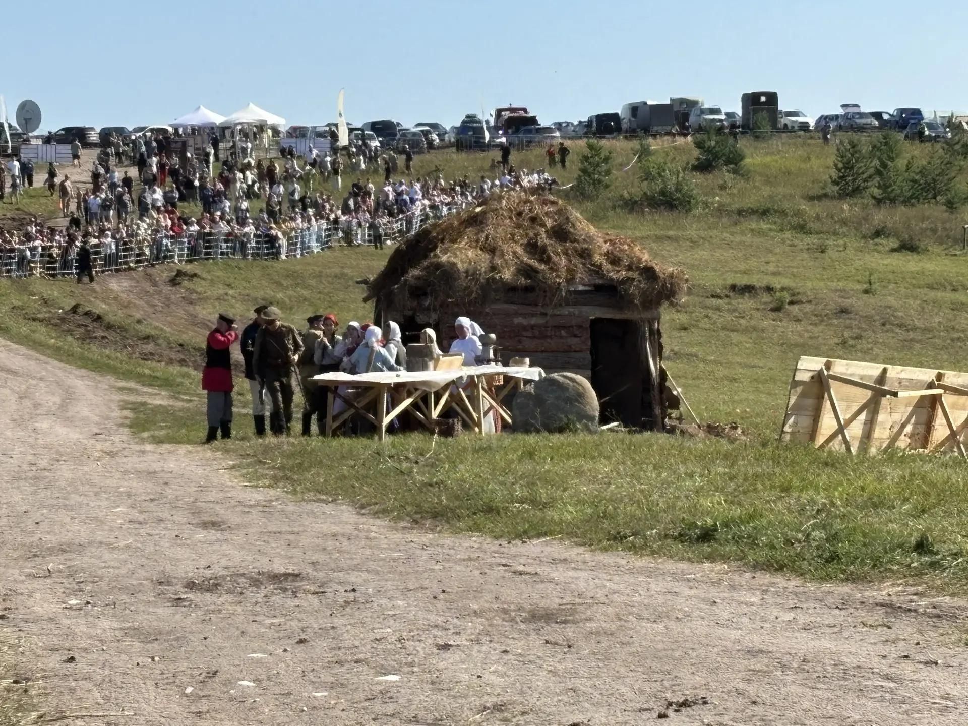 В Верхнем Услоне прошёл исторический фестиваль с реконструкцией боёв 1918 года