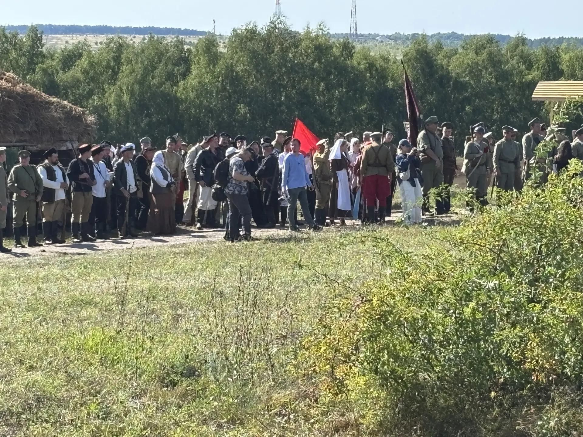 В Верхнем Услоне прошёл исторический фестиваль с реконструкцией боёв 1918 года