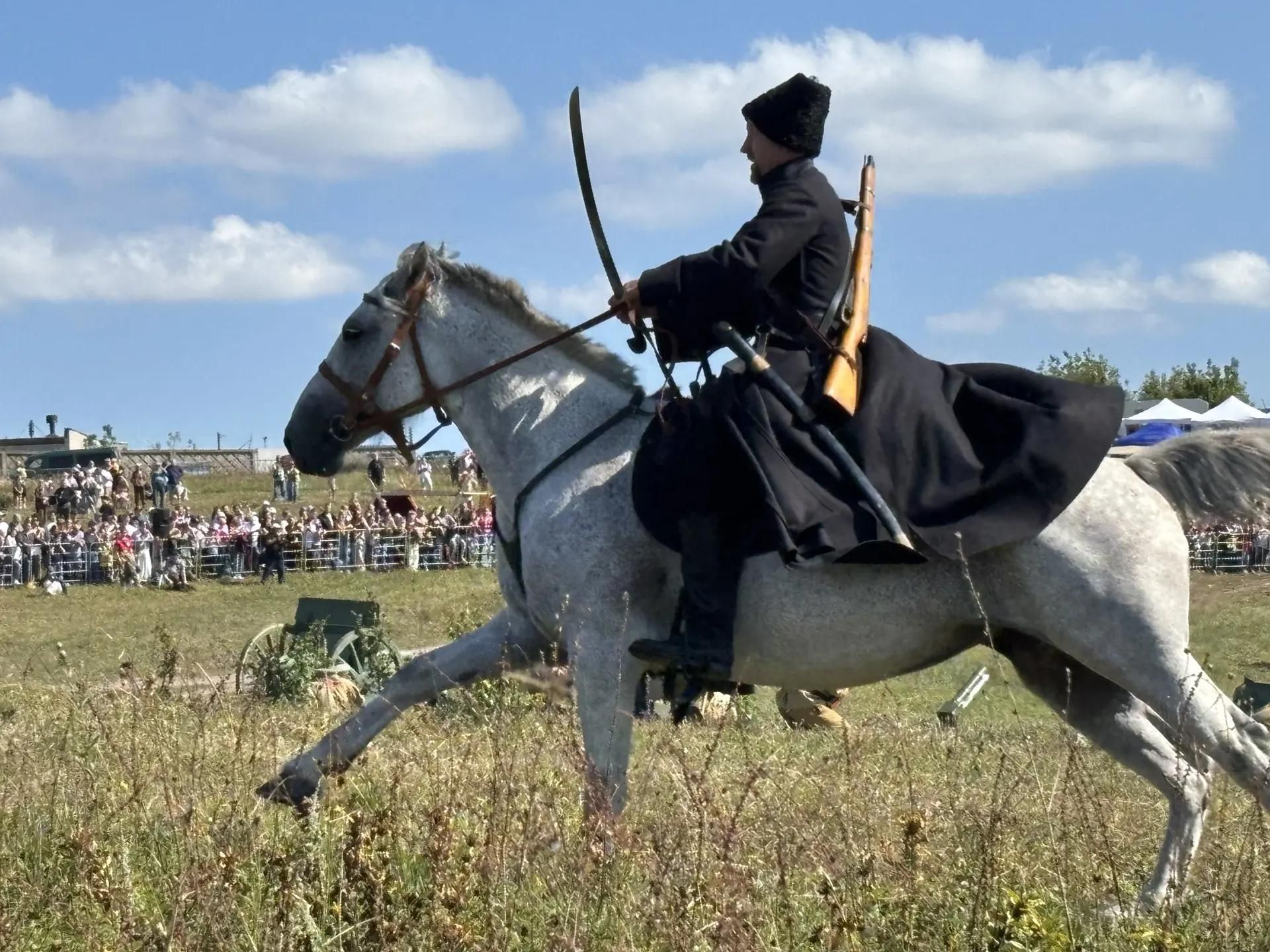 В Верхнем Услоне прошёл исторический фестиваль с реконструкцией боёв 1918 года