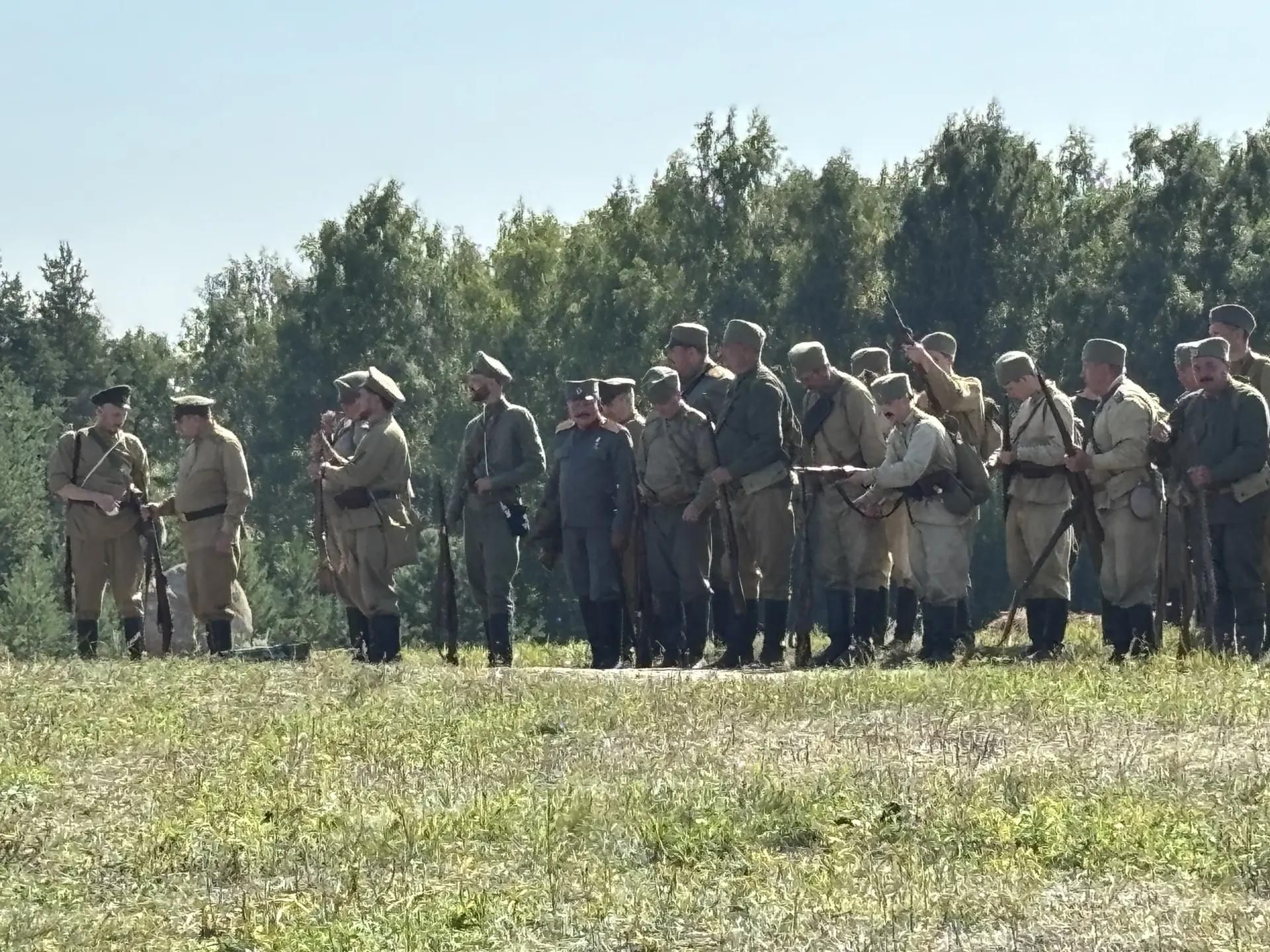 В Верхнем Услоне прошёл исторический фестиваль с реконструкцией боёв 1918 года
