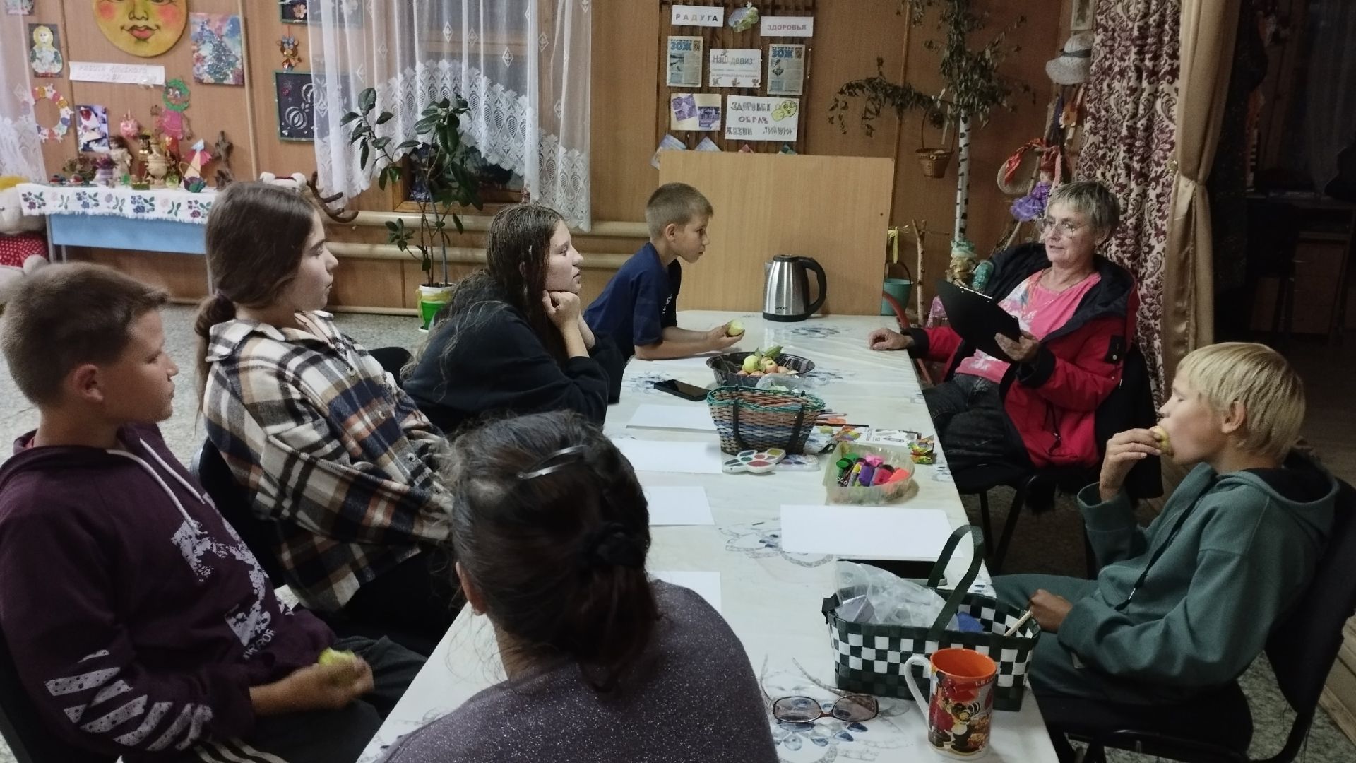 Ямбулатовские подростки сыграли в летнюю игру-викторину