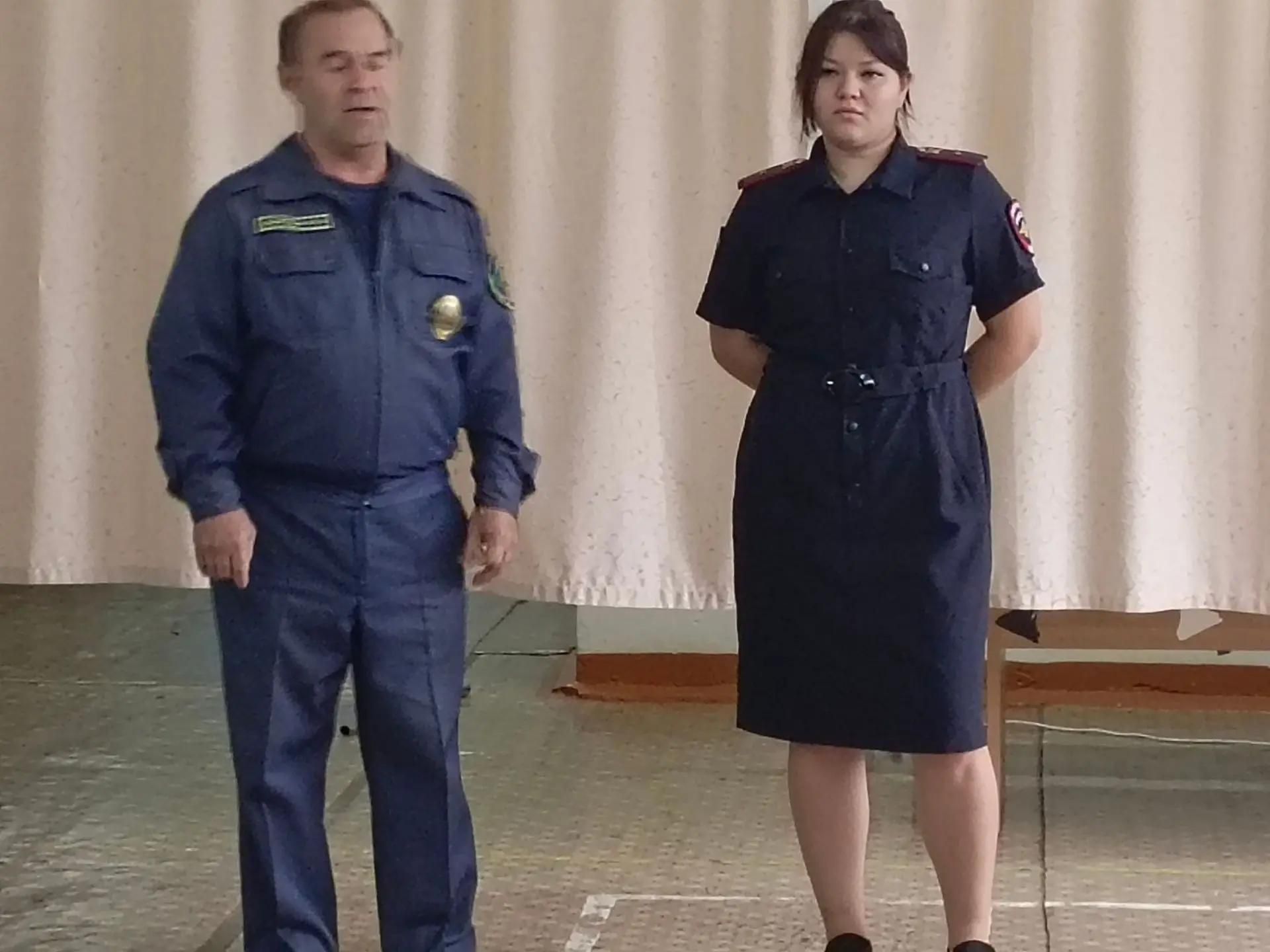 Октябрьский урта мәктәбендә профилактик чара узды