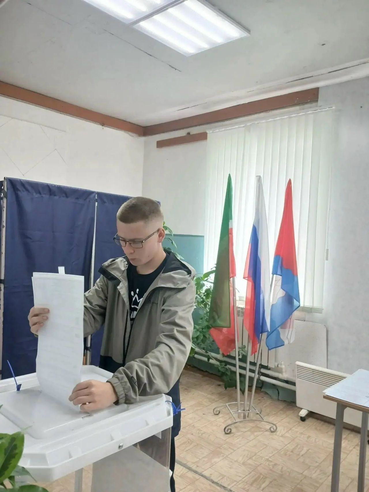 Молодёжь села Макулово приняла активное участие в выборах депутатов Госдумы