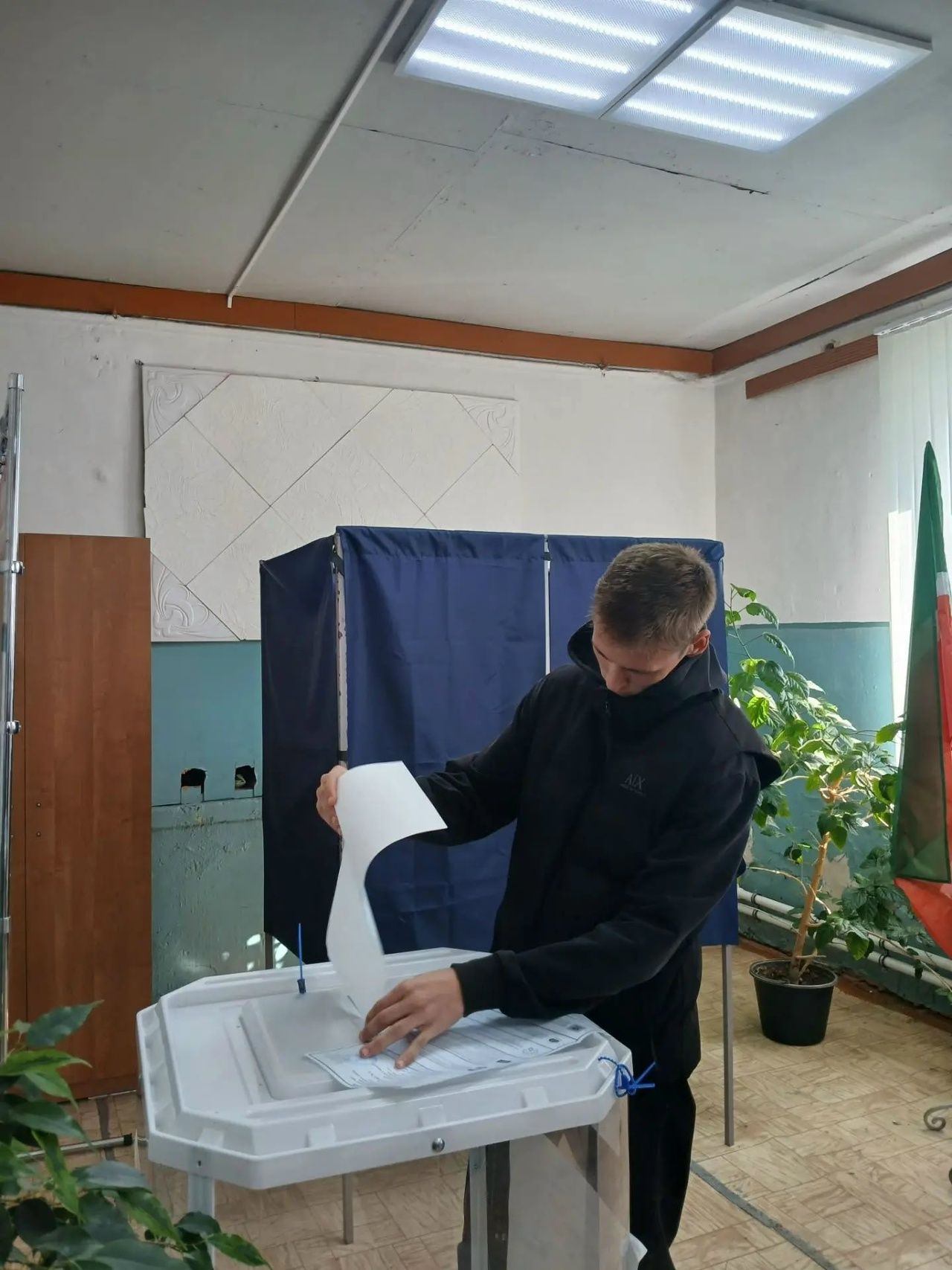 Молодёжь села Макулово приняла активное участие в выборах депутатов Госдумы