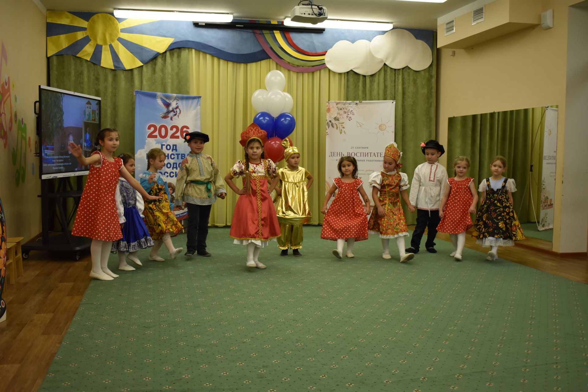 Детский сад «Солнышко» провёл фестиваль дружбы народов