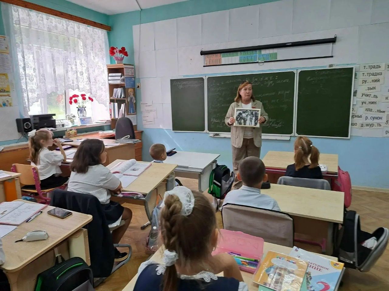 В Печищинской школе почтили память жертв Беслана на музейном уроке