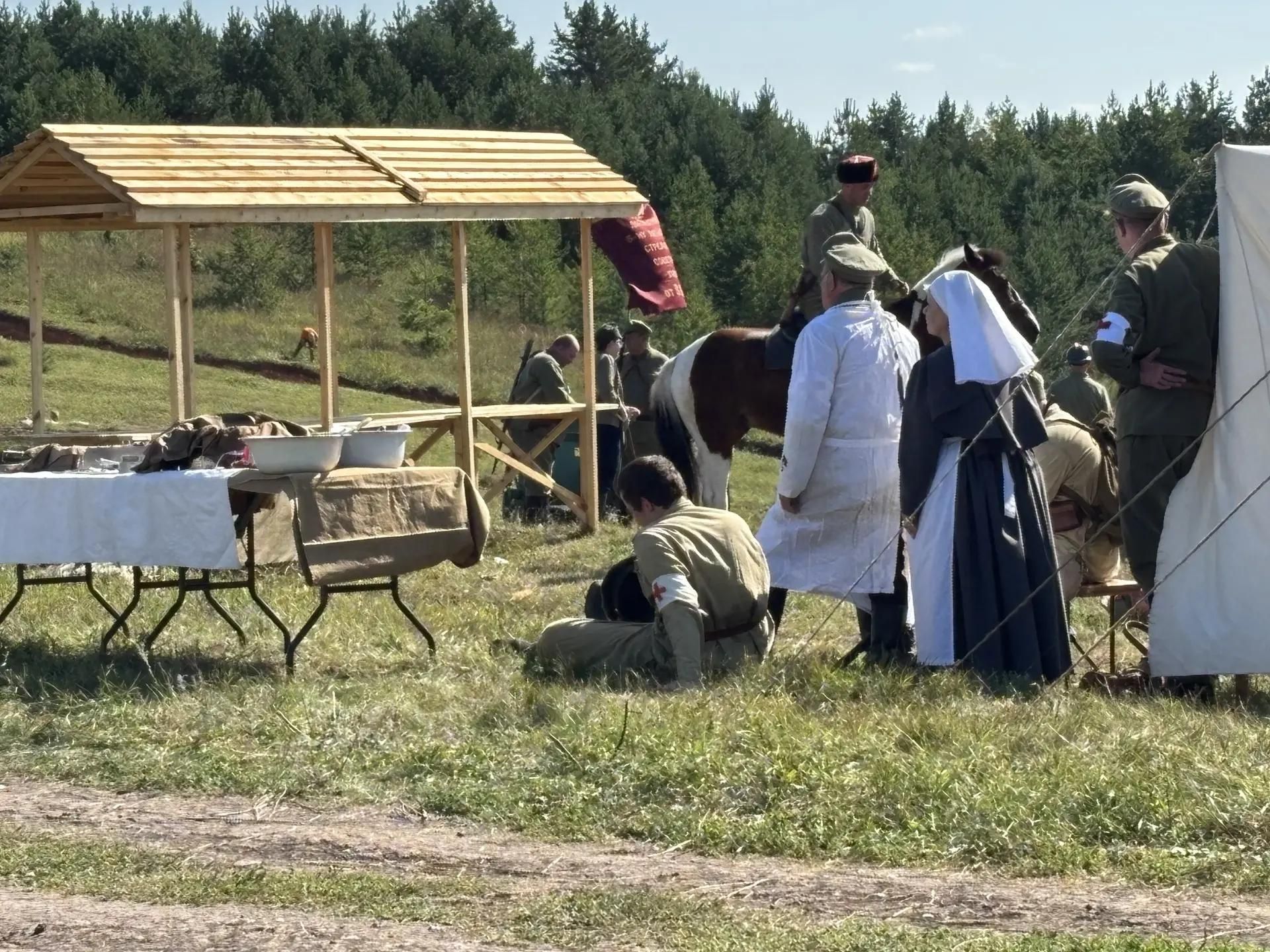 Военно-историческая реконструкция «Соколка 1918. Ключевая высота»