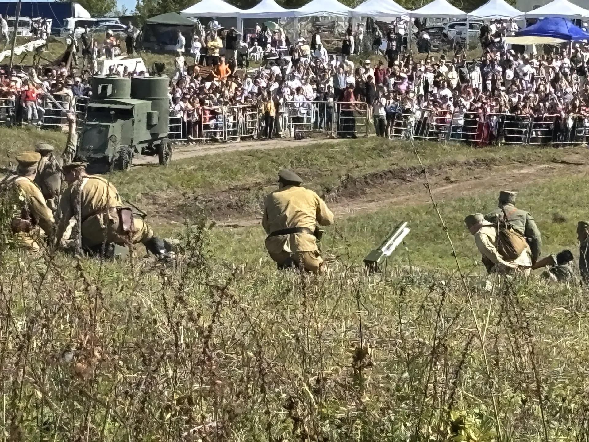 Военно-историческая реконструкция «Соколка 1918. Ключевая высота»
