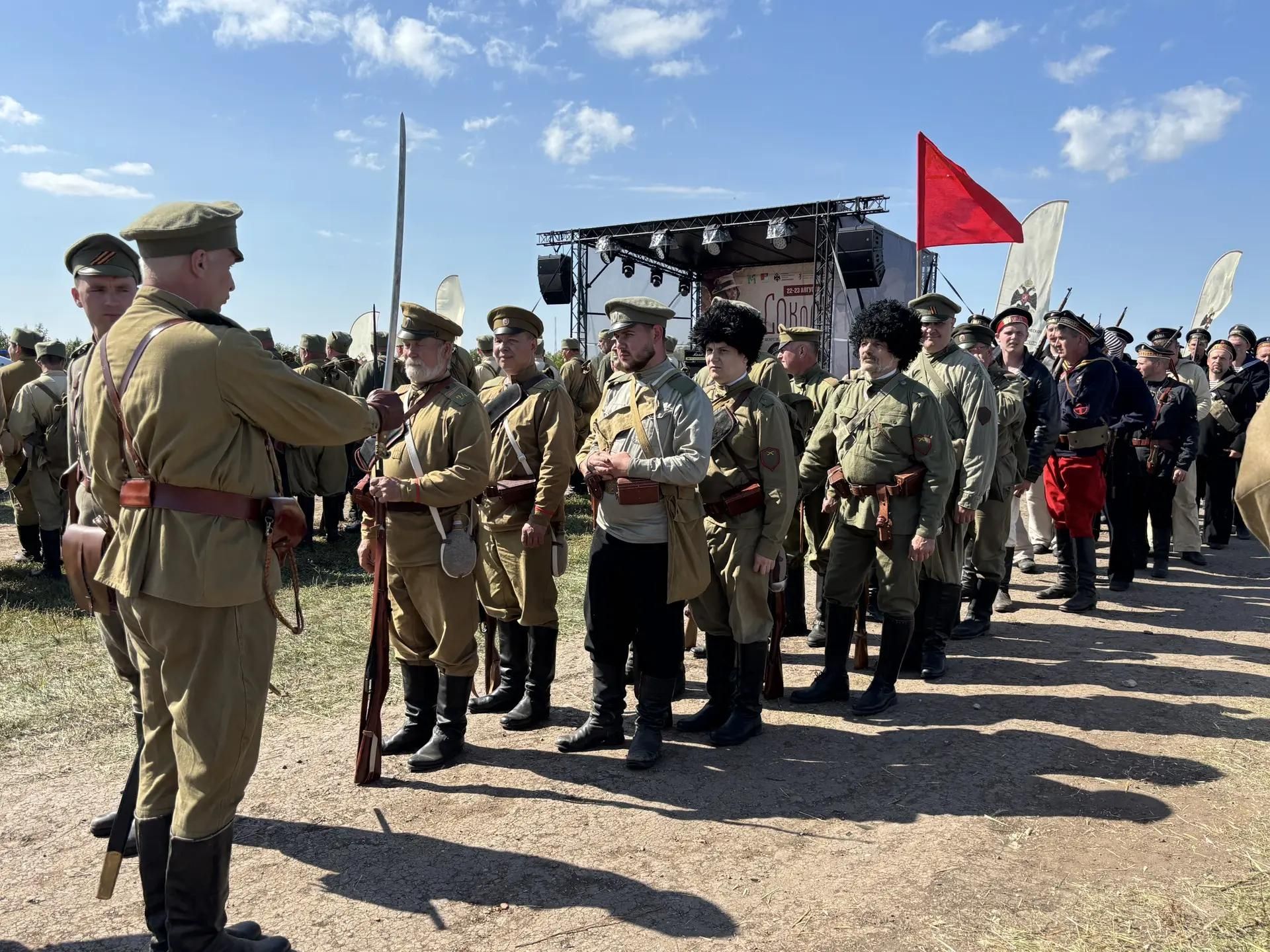 Военно-историческая реконструкция «Соколка 1918. Ключевая высота»