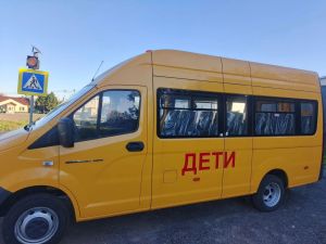 Верхнеуслонский район получил современный школьный автобус
