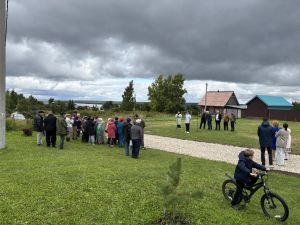 В Гребенях открыли дорогу по программе самообложения