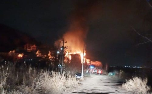У верхнеуслонских пожарных выдались жаркие выходные