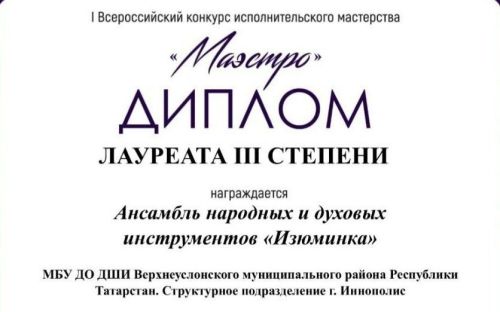 В Верхнеуслонской Детской школе искусств теперь есть «Изюминка»