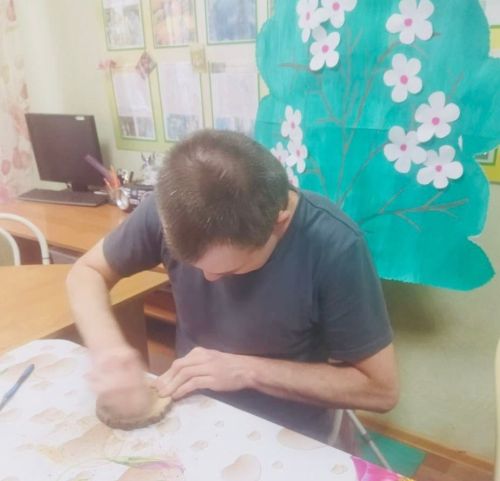 В Верхнеуслонском доме-интернате используют новую технологию арт-терапии