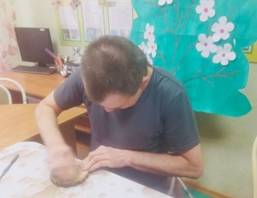 В Верхнеуслонском доме-интернате используют новую технологию арт-терапии