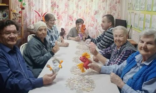 В Верхнеуслонском Доме-интернате создавали текстильные игрушки