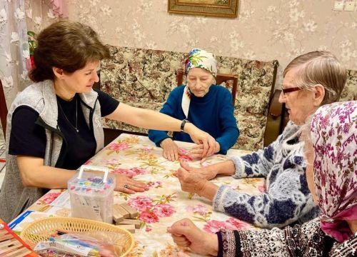Нейрогимнастика для пожилых в Верхнеуслонском доме-интернате