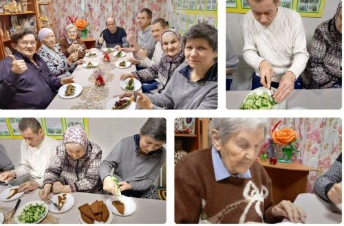 Новогодний фуд-арт: съедобные ёлочки создали в Верхнеуслонском доме-интернате