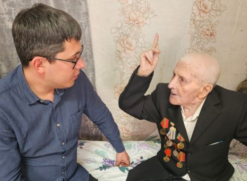 Николаю Тугееву из Больших Мемей исполнилось 95 лет