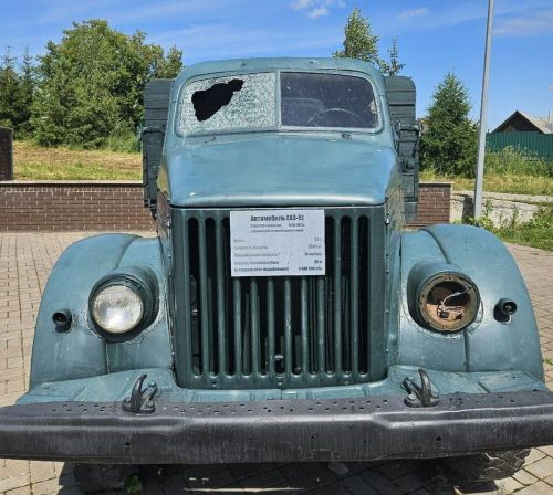 Акт вандализма в Парке Героев Верхнего Услона