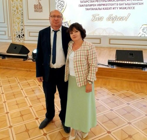 Супруги Гусаковские из Печищ побывали на приеме у Раиса Татарстана