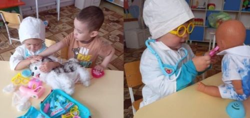 Октябрьский балаларын тәрбияләүдә сюжетлы-рольле уеннарга әһәмият бирелә