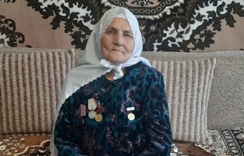 Вахит авылында Динә Минһаҗ кызын 90 яшьлек юбилее белән котладылар