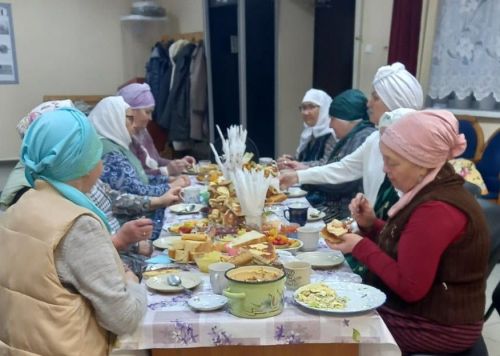В Вахитове провели ифтар в честь Рамадана для родителей бойцов СВО