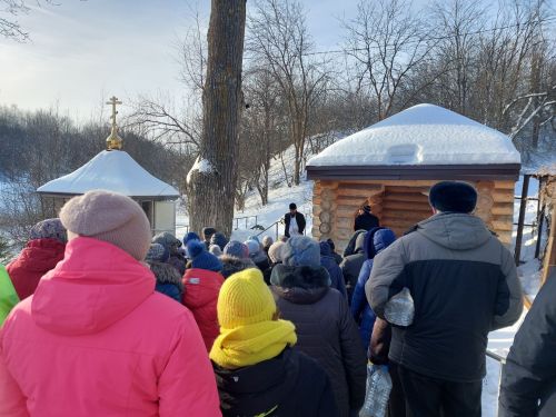 В селе Печищи отпраздновали Крещение Господне