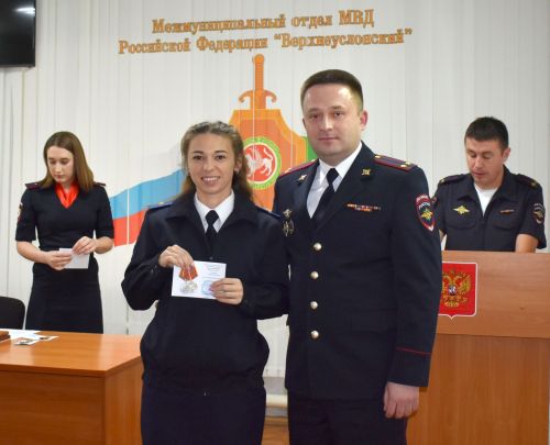 Сотрудники Верхнеуслонской полиции отмечают профессиональный праздник